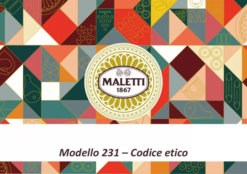 Modello 231 &ndash; Codice etico