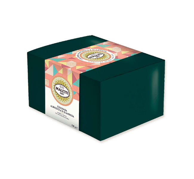 Colomba albicocca e gianduja