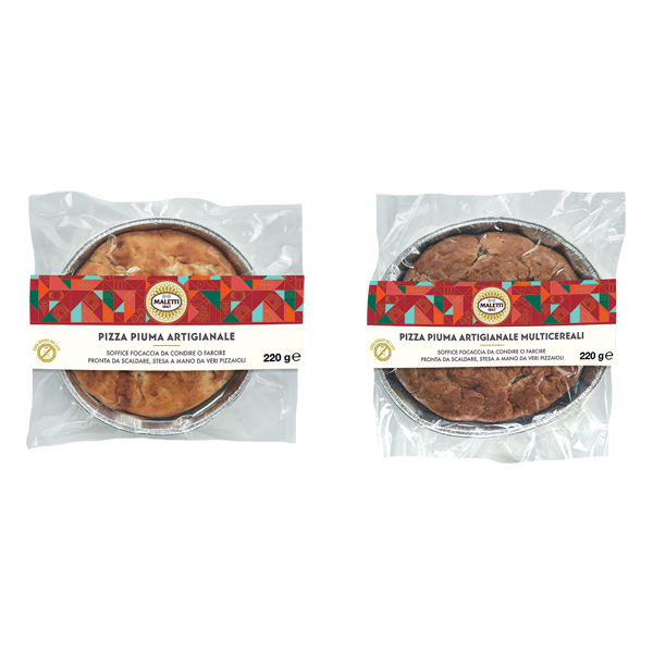 Base Pizza Piuma: classica e multicereali