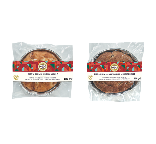 Base Pizza Piuma: classica e multicereali