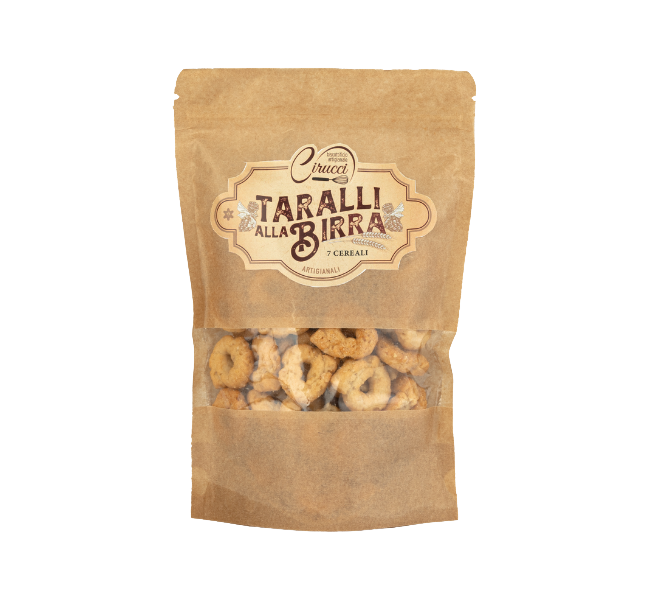 Taralli alla birra e sesamo 